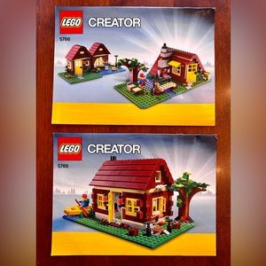 LEGO Creator 5766 Log Cabin ALL 355 Pieces Year 2011